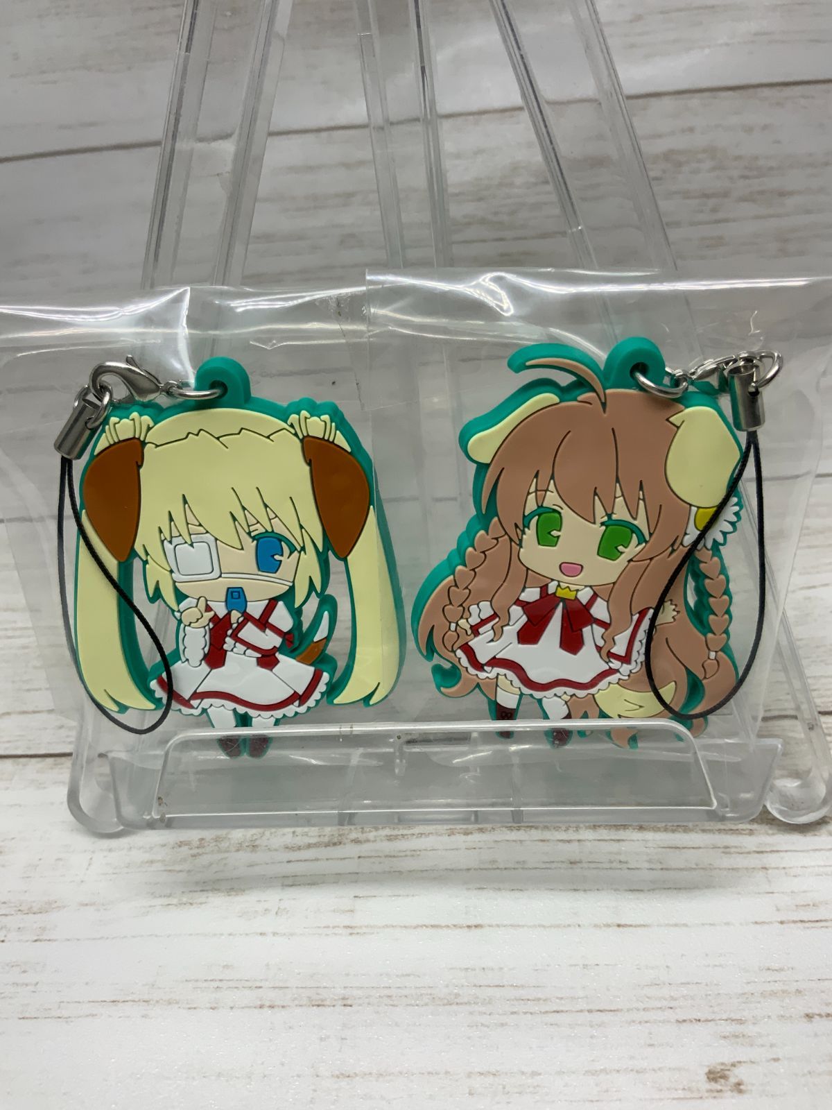 Rewrite(リライト) モバクレ ラバーストラップ 神戸小鳥＆中津静流