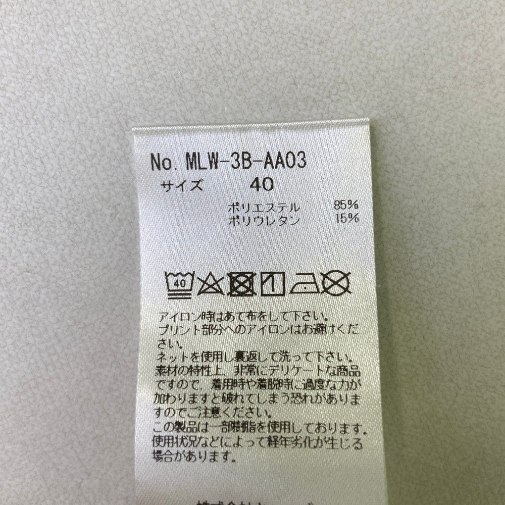 50%OFF サイズ：40 MARK&LONA 2023年モデル マークアンドロナ レディースウェア