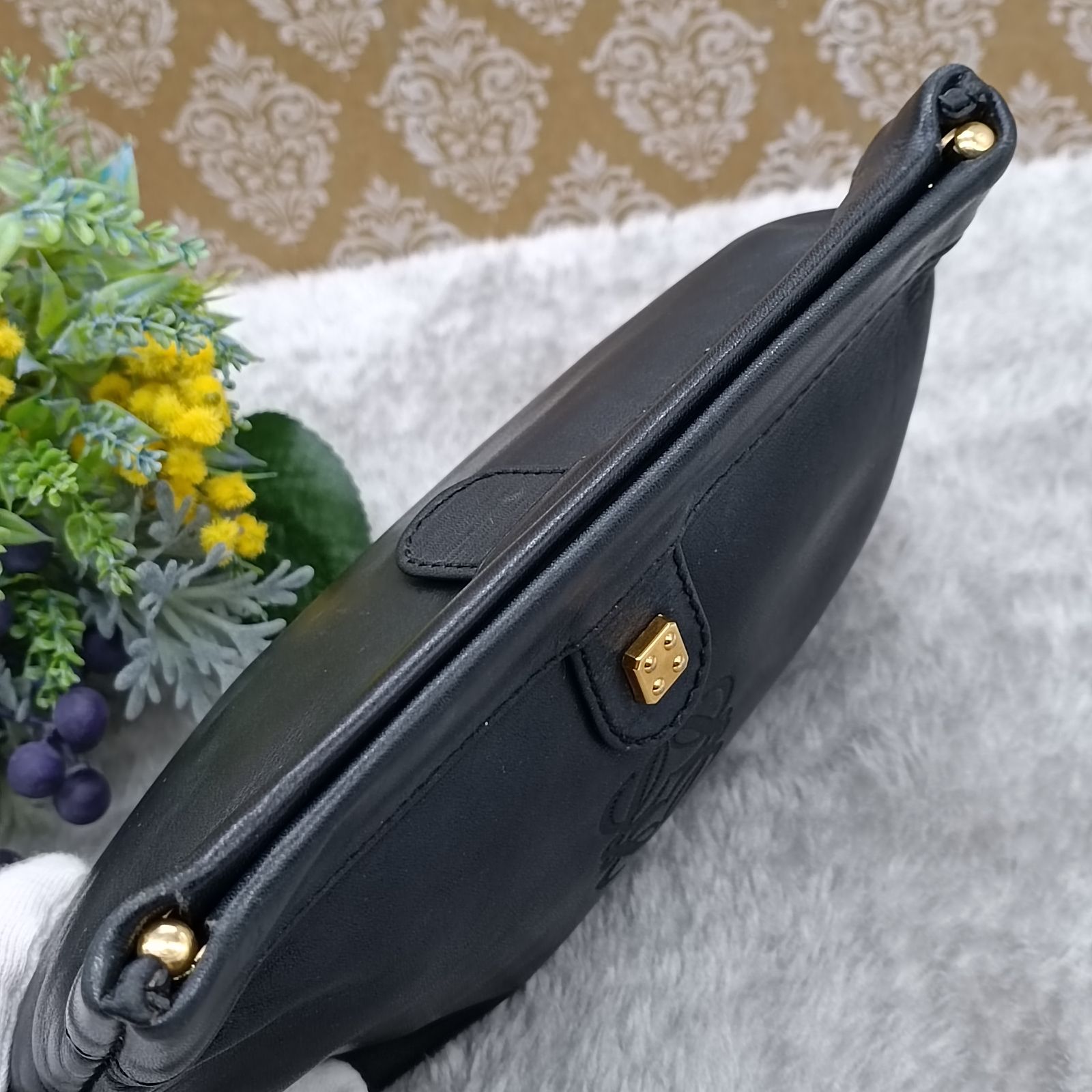 LOEWE ロエベ レザー ポーチ｜Yahoo!フリマ（旧PayPayフリマ）