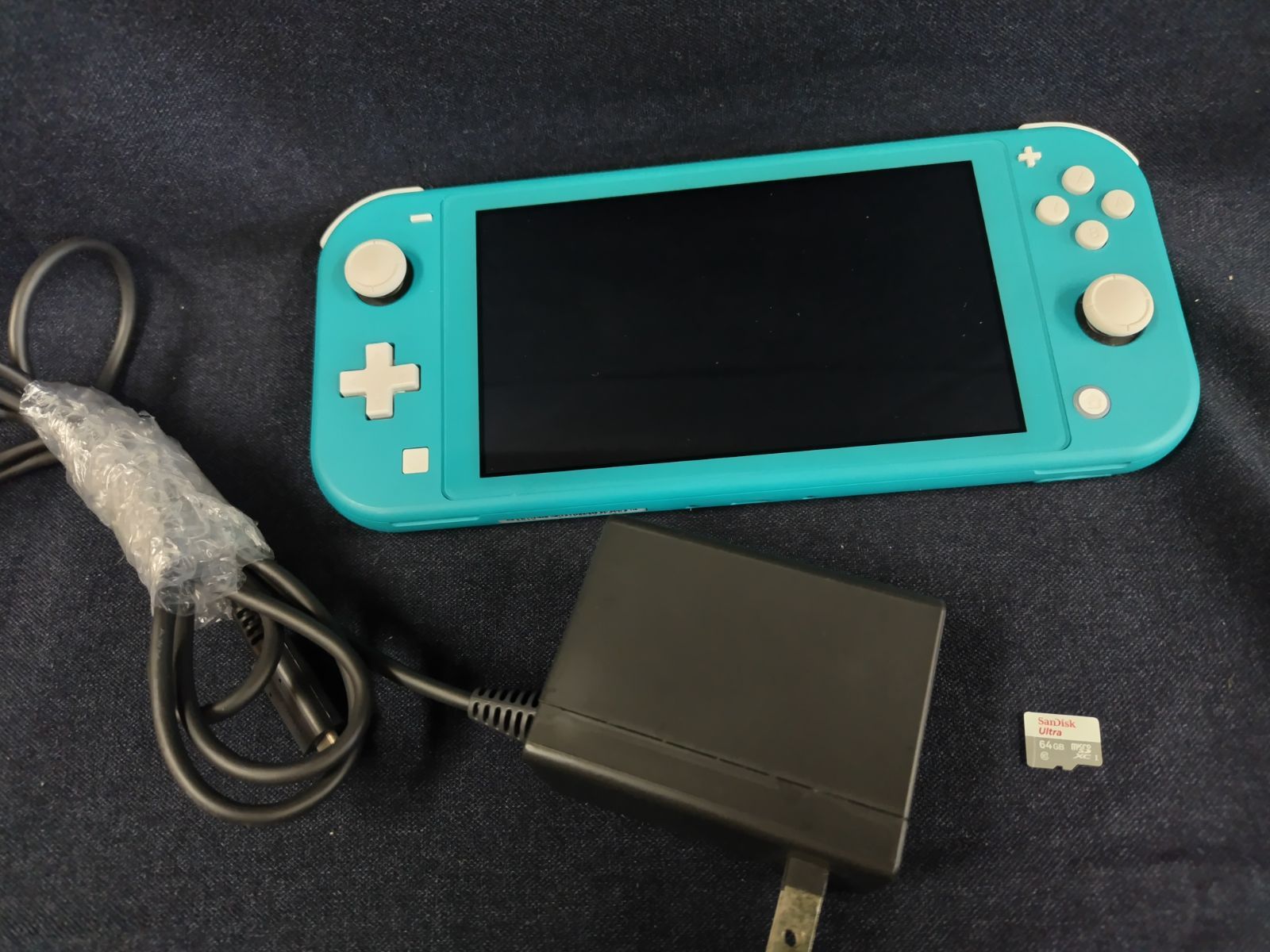 Nintendo switch Light ターコイズ microSDカード64GB付き 動作