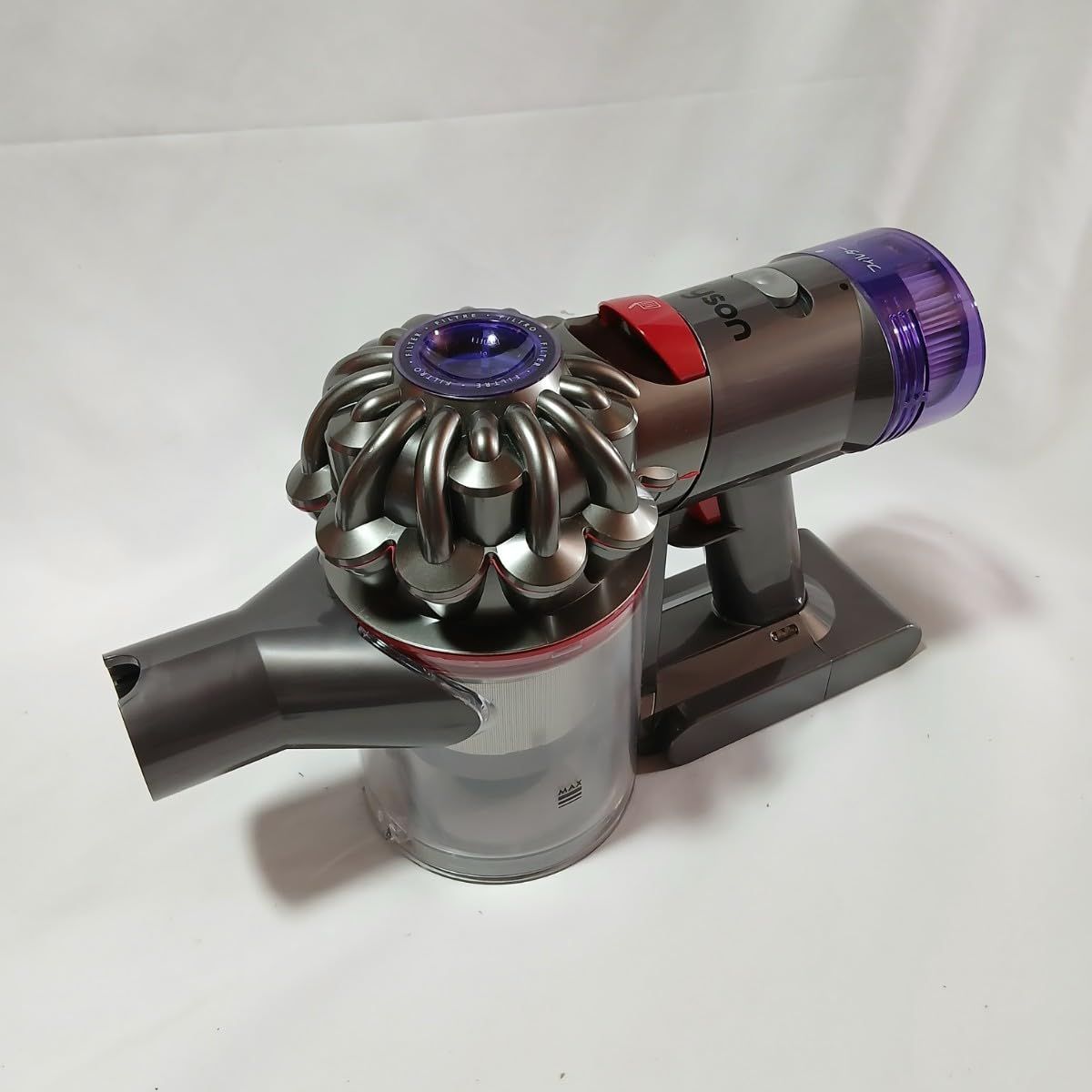 No.3837 Dyson ダイソン 掃除機 コードレス V 8 Slim Fluffy Extra スティック ハンディクリーナー サイクロン SV 10 K EXT BU AM より小さく より軽く 性能はそのままに