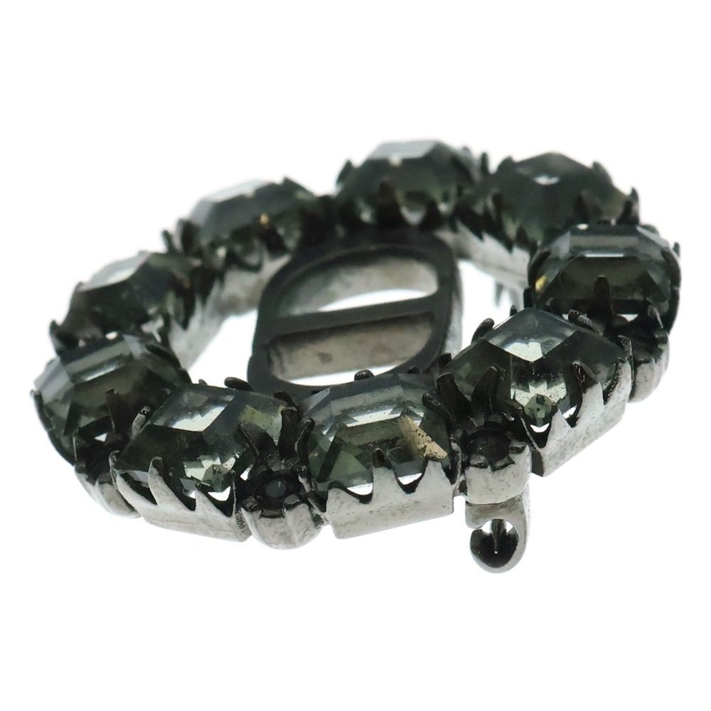 Christian Dior (クリスチャンディオール) CDロゴ ラインストーン