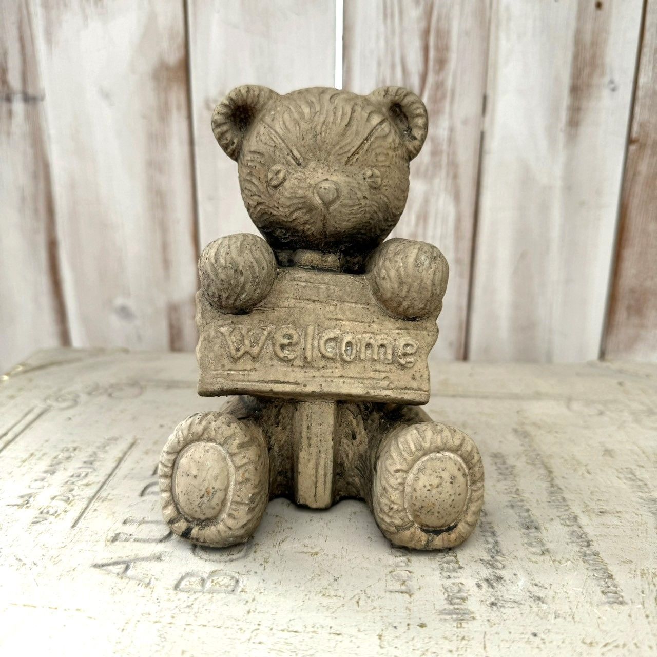 クマ　テディベア　彫像　オブジェ　置物　インテリア　工芸品　美術品　A1288 クマ テディベア 彫像 オブジェ 置物 インテリア 工芸品 美術品 A1288