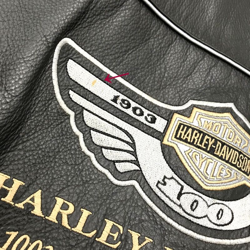 HARLEY DAVIDSON 100周年記念 レザージャケット ライダースジャケット