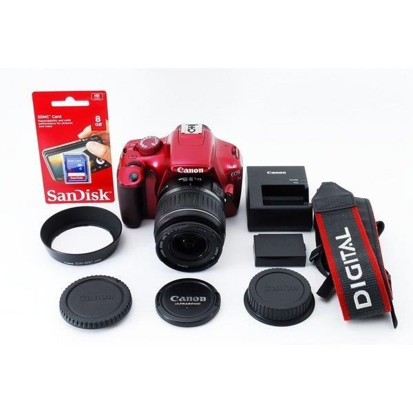 キヤノン Canon Kiss X50 レッド レンズキット 美品 超人気 - メルカリ