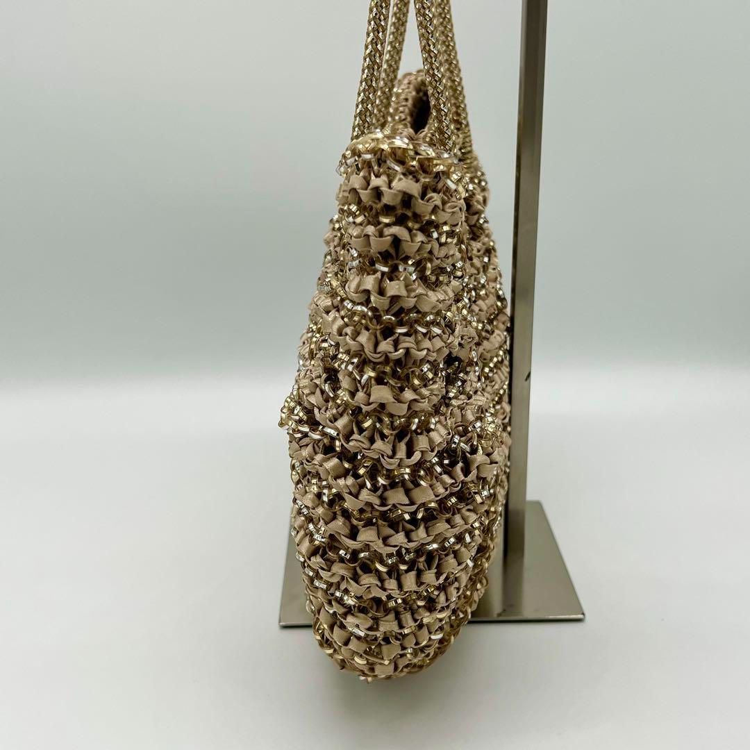 ✨️極美品✨️ANTEPRIMA カリーナ ワイヤーバッグ 編み込み ゴールド  
