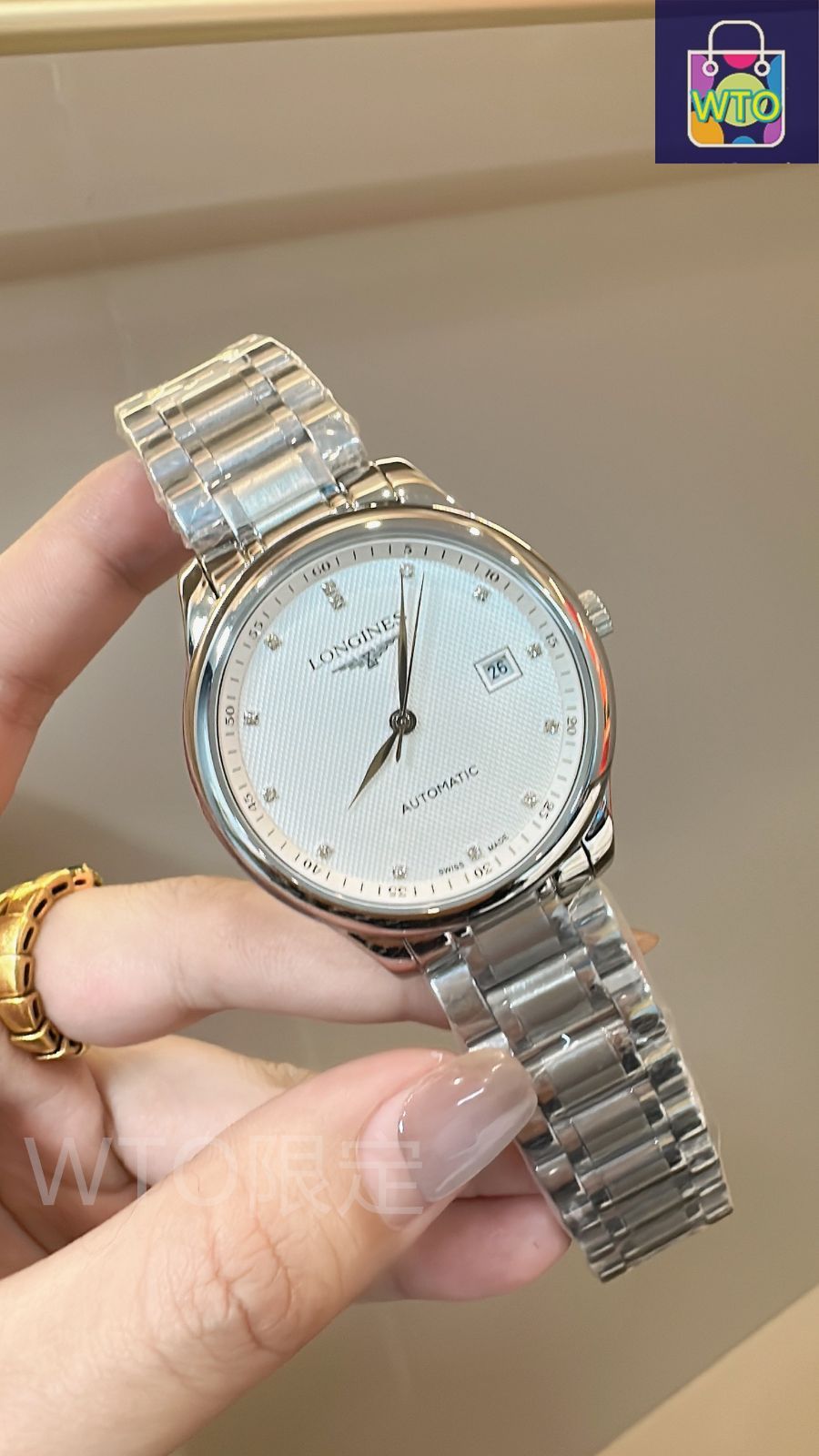Longines] 名匠シリーズ メンズ機械式腕時計 - 専用ケース