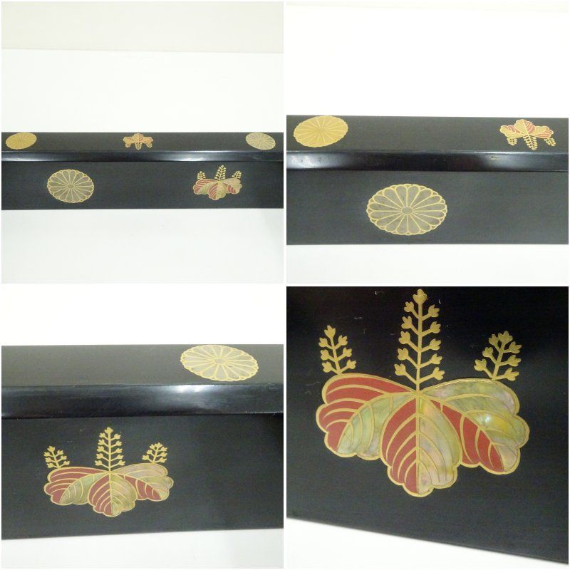 値下げ、高台寺蒔絵炉縁宗春作　囲炉裏/お茶道具木製　共箱 塗師 良庵造 高台寺蒔絵炉縁（共箱） 茶道具 茶道 おしゃれ ろ