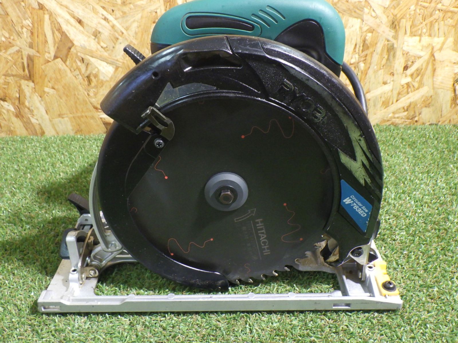 各種木材や建材の切断に リョービ RYOBI 電子丸ノコ チップソー付 W-763ED 611021A 品