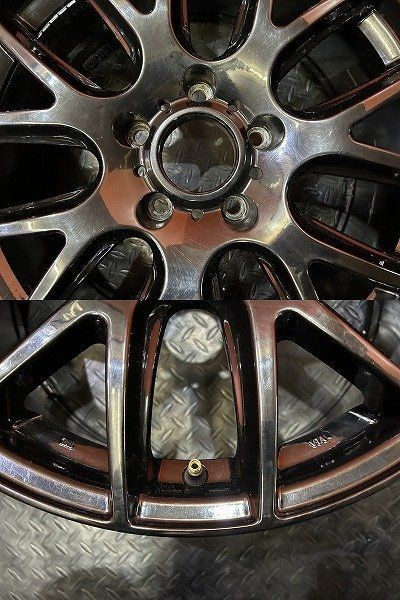 【品質保証書】 INFORGED インフォージド 社外ホイール 17インチ 4本 7.5J5HPCD112 35 BMW X1 X2 アウディQ3 VW パサート ティグアン等 VHP128