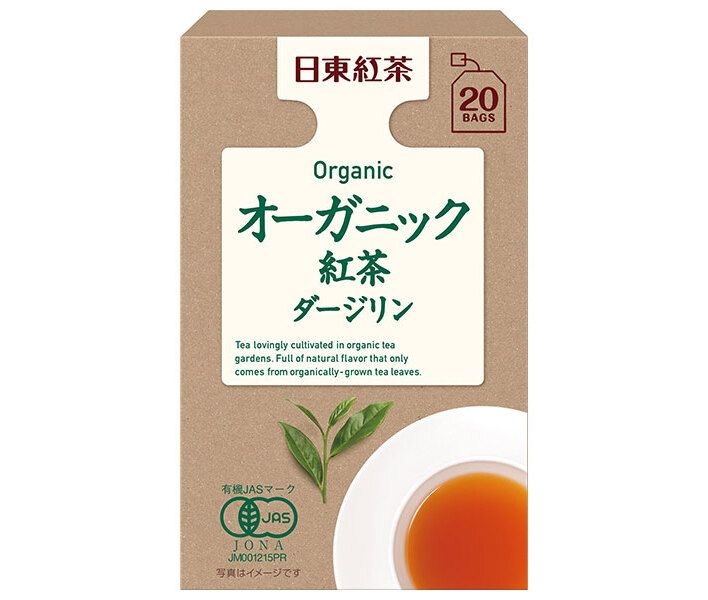 三井農林 日東紅茶 オーガニック ダージリン 2g×20袋×48袋入｜ 嗜好品 紅茶 ココア類 ティーバッグ 紅茶 有機JAS規格