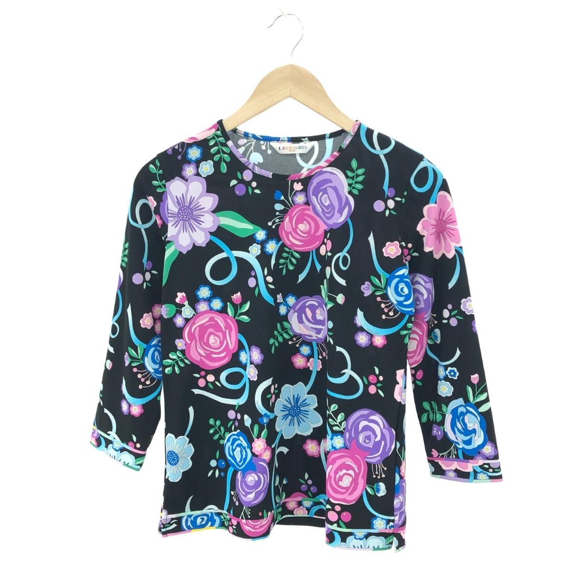 38 LEONARD チュニック ブラック近年　レオナール スポーツ 近年レオナールスポーツ チュニック 38 LEONARD チュニック ブラック