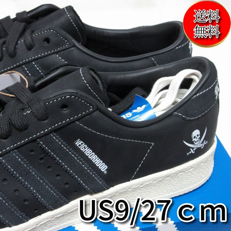 送料無料☆匿名配送☆新品】国内タグ NEIGHBORHOOD × adidas Originals /ネイバーフッド × アディダス オリジナルス/ Superstar 2005 Core Black / スーパースター コアブラック US9/27cm - メルカリ