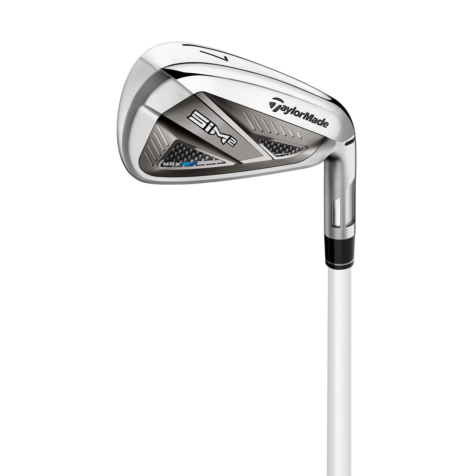 TAYLORMADE テーラーメイド SIM2MAX シムツーマックス アイアン カタログ純正シャフト装着モデル カーボンシャフトレディースゴルフクラブ右セット構成IR 7|IR 8|IR 9|IR PW|IR SWフレックス L