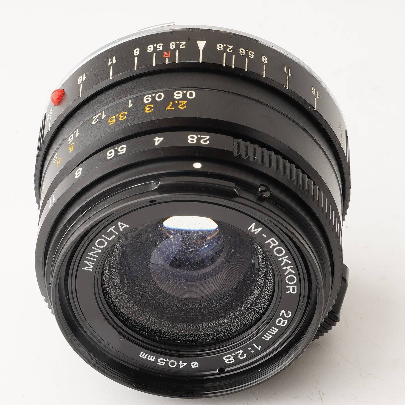 ミノルタ Minolta M Rokkor 28 mm F 2 8 Mマウント