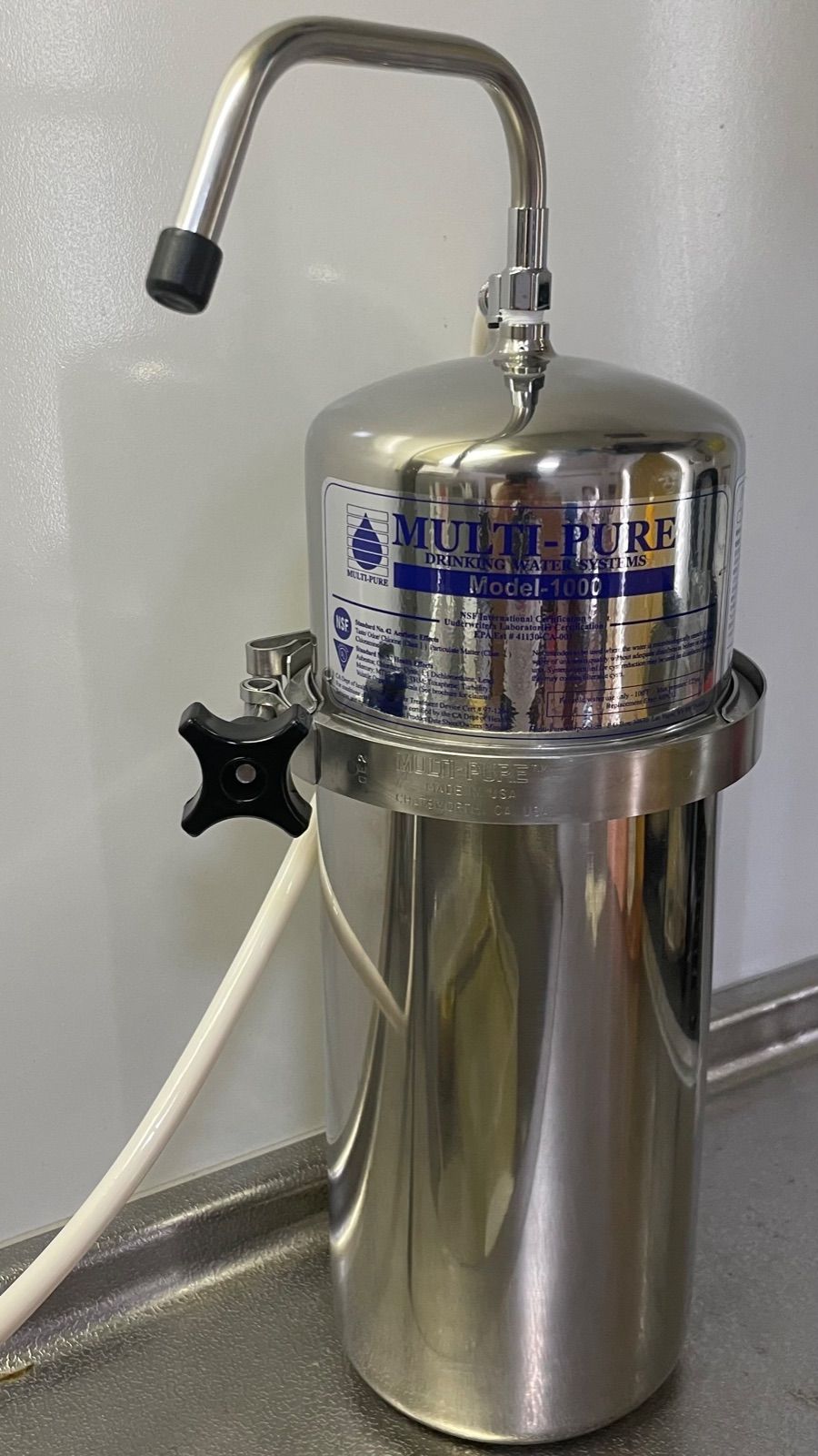 GW明けまでの出品！マルチピュアMultiPure 世界最多除去 高機能 浄水器 マルチピュア浄水器公式サイト -