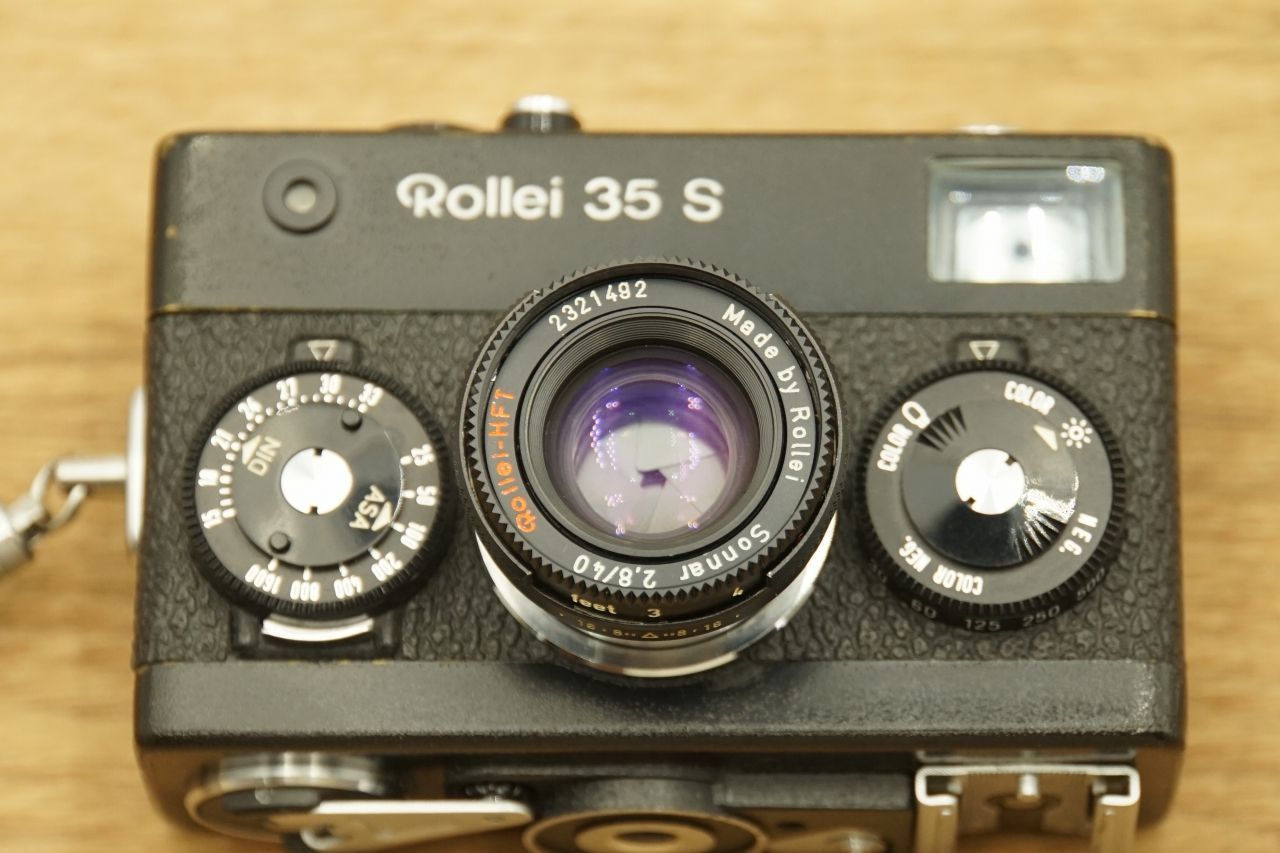 【露出計OK・美品】Rollei 35S フィルムカメラ 手のひらサイズのフィルムカメラRollei 35S（ローライ35S）を