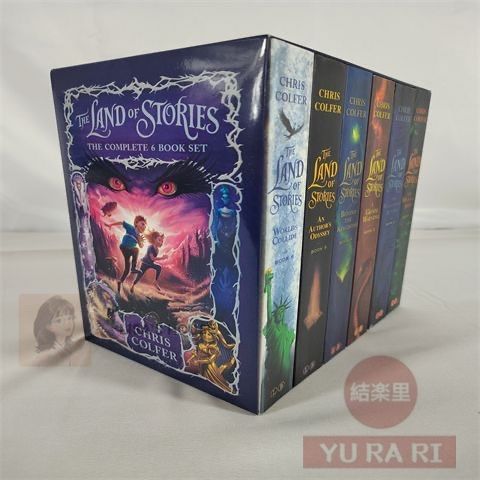 【新品未使用】The Land of Stories 6册 英語　洋書#602 The Land of Stories Complete Paperback Gift Box Set 6 Books