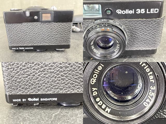 ジャンク品 ローライ Rollei 35 LED フィルムカメラ レンズ Triotar