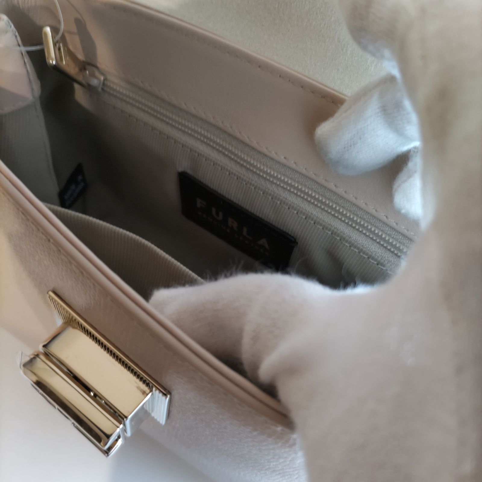 新品未使用】FURLA フルラ ショルダー付 ハンドバッグ ミニ FURLA 1927 