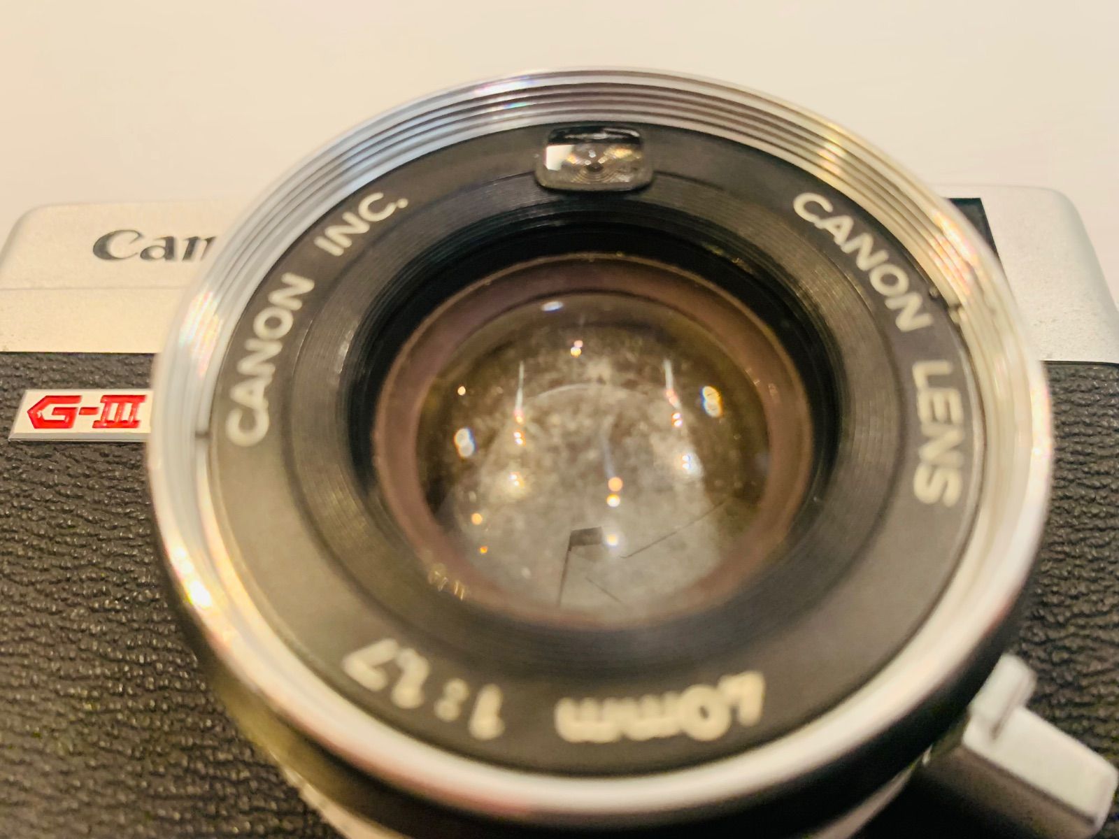 訳あり】Canon Canonet QL17 G-III 【通電NG】 - メルカリ