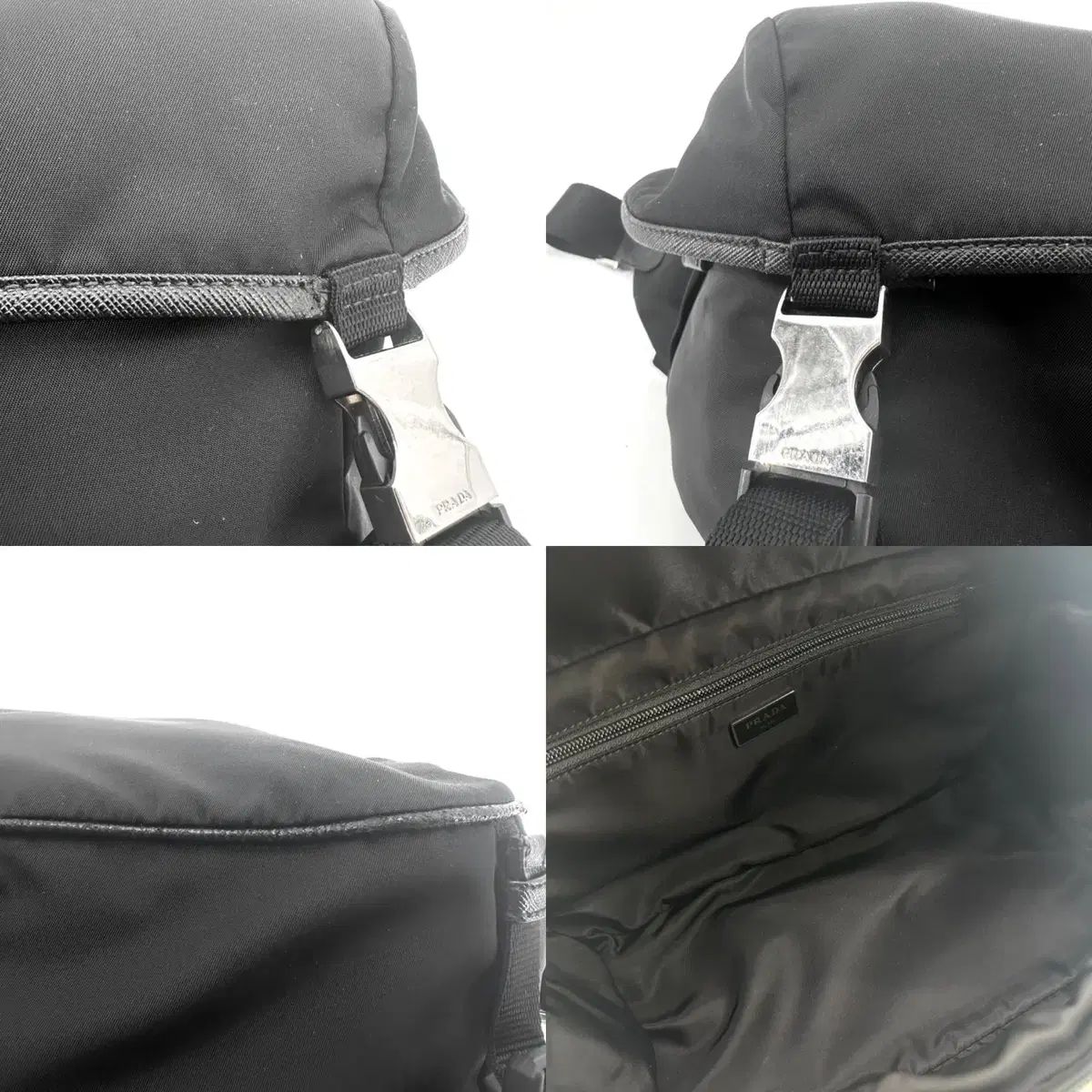 PRADA プラダ バイカーバッグ large ラージ ヒップバッグ クロスバッグ 2vh991 DECORATOM_COM_BR