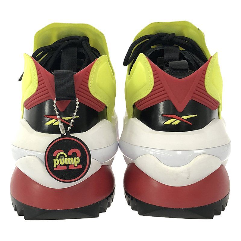 メゾンマルジェラ リーボックPROJECT 0 B LOW 黄赤黒 25.5cm メゾンマルジェラ ×リーボック Reebok PROJECT 0 B LOW S57WS0404