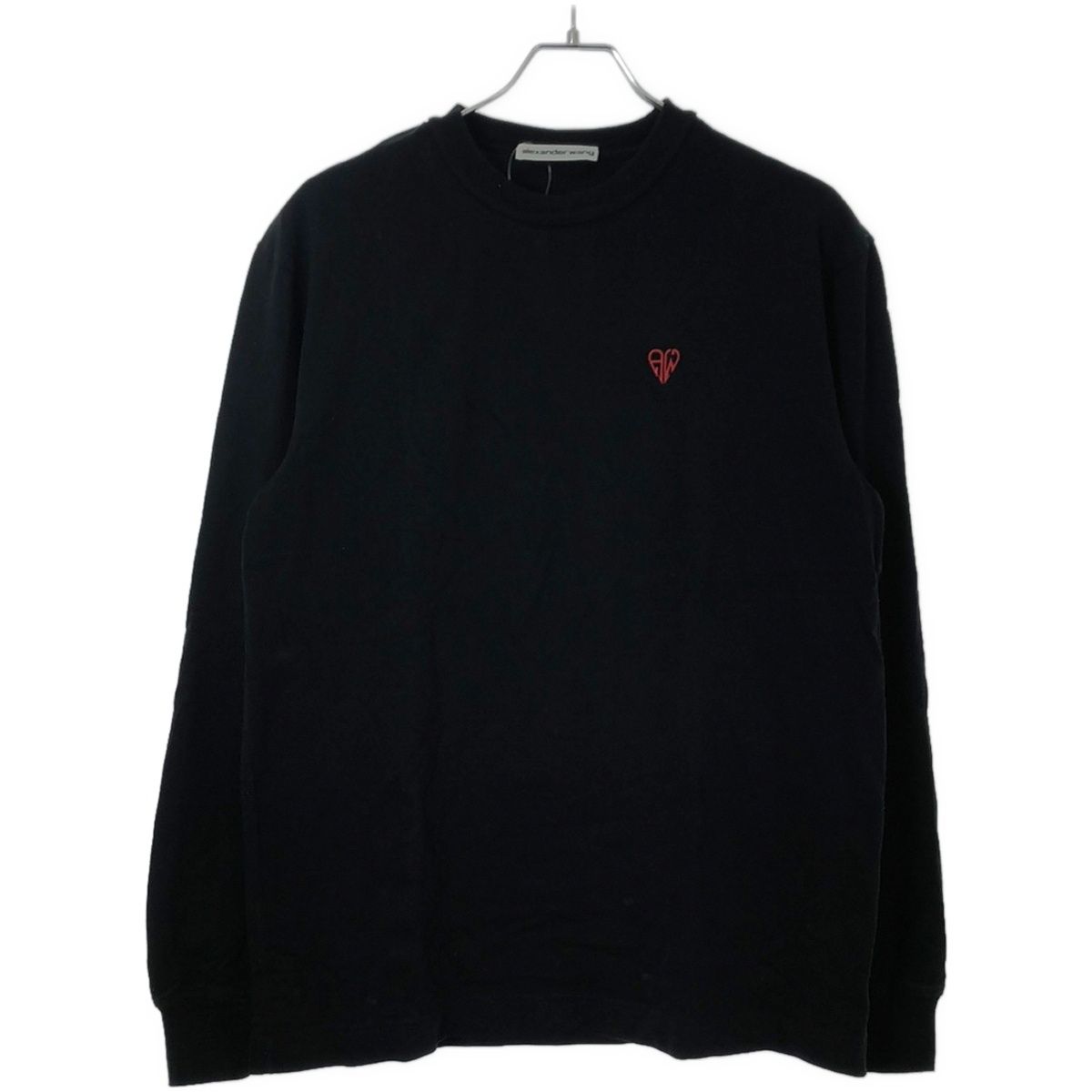 ALEXANDER WANG アレキサンダーワン ワンポイント刺繍ロングスリーブ 