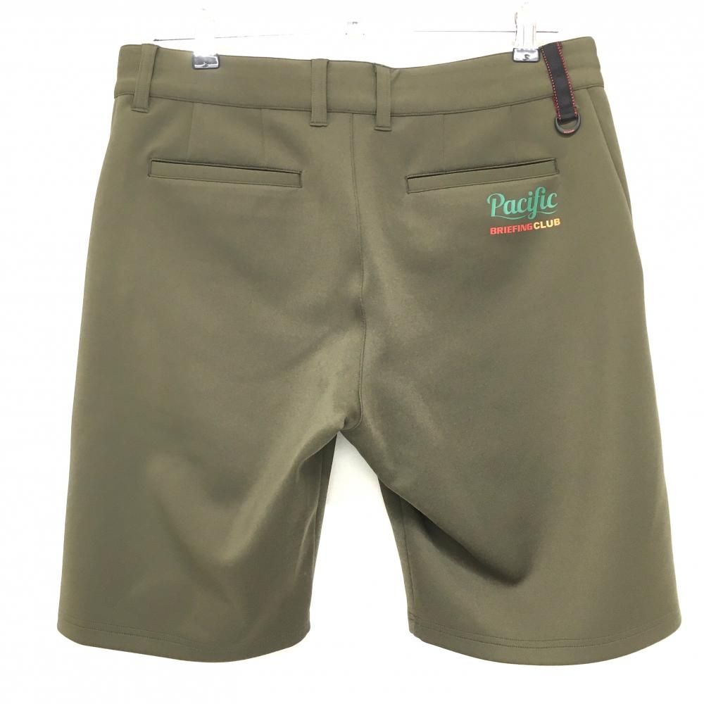 超美品】ブリーフィング×Pacific GOLF CLUB ハーフパンツ カーキ