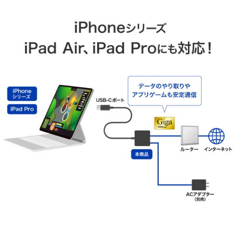 【 新品 未開封 】 GOPPA 有線LAN接続しながら充電もできるUSB-C(R)変換アダプター (PD100W 対応) ［LAN / USB Power Delivery対応］ ブラック GP-CR45H100/B 未使用 送料無料