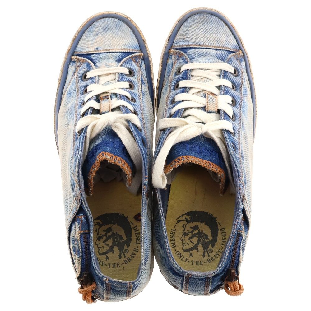 DIESEL (ディーゼル) Expoiak Low Trainer Y00058 USED加工 ローカット