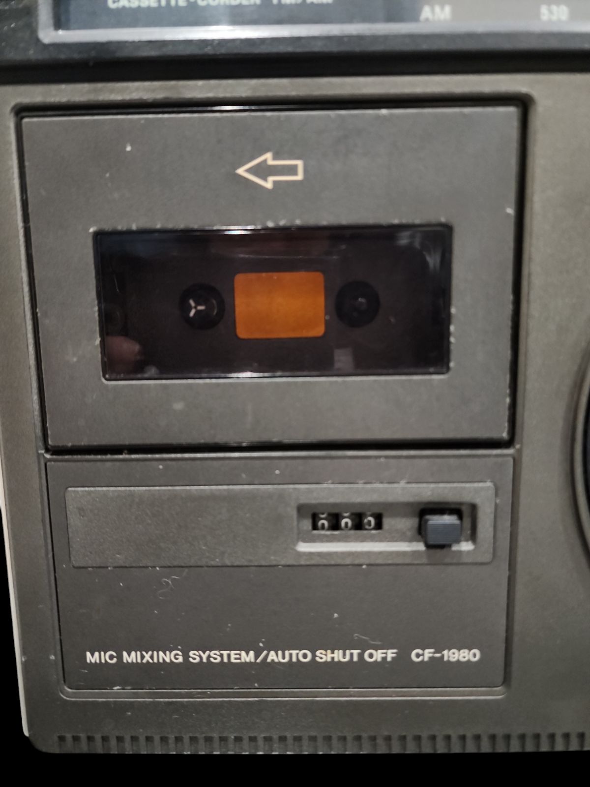 SONY CF-1980 FM/AM 2バンド アンティーク ラジオカセットレコーダー ソニー 昭和レトロ 当時物 レトロ Kk(出)88 - メルカリ