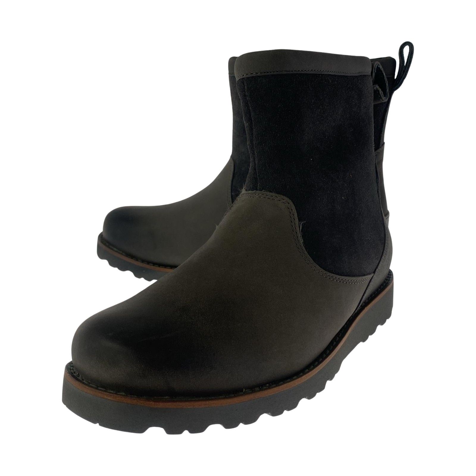 UGG アグ ムートン ワークブーツ size25|グレー