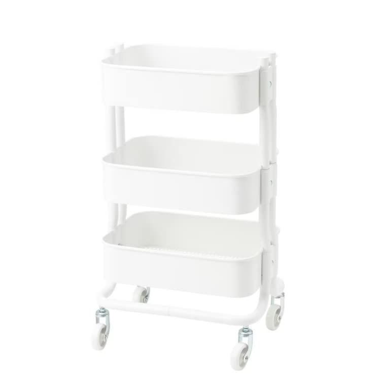ホワイト cm （504.459.90） RASHULT/ロースフルト：ワゴン38x28x65 ＩＫＥＡ/イケア