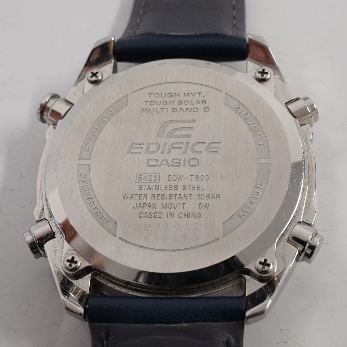 CASIO EDIFICE エディフィス 腕時計 USED美品 EQW-T620 電波ソーラー