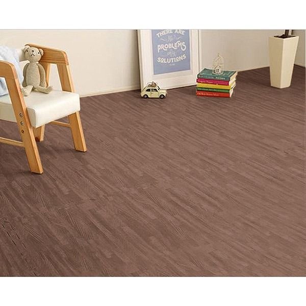 ジョイントマット フロアマット 大判60cm×32枚セット ブラウン 木目調 サイドパーツ付き 洗える 防音 保温 耐久性 カット可 低ホルムアルデヒド 代引不可