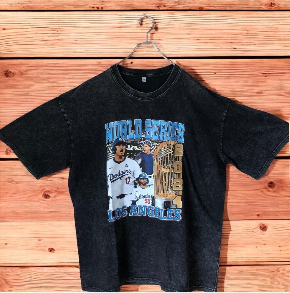 ワールドシリーズ記念】大谷翔平×ベッツ Tシャツ 2XL相当 ドジャース 