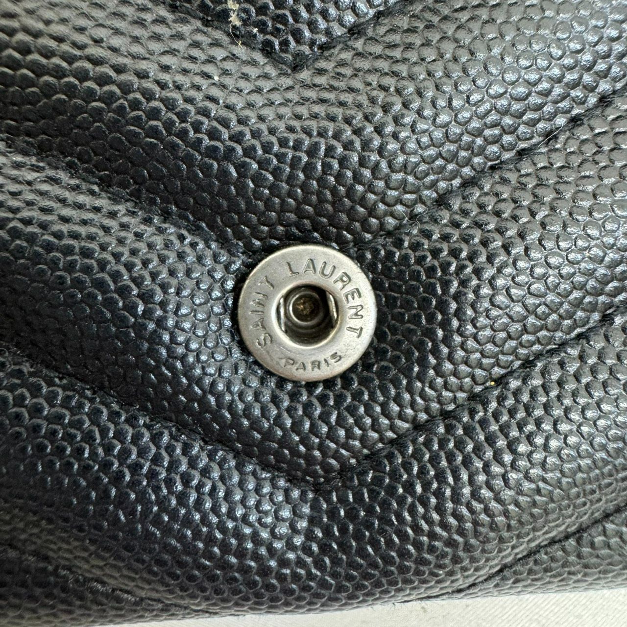 K【YSL】イブサンローラン パリカサンドラ 長財布 キルティング レザー 
