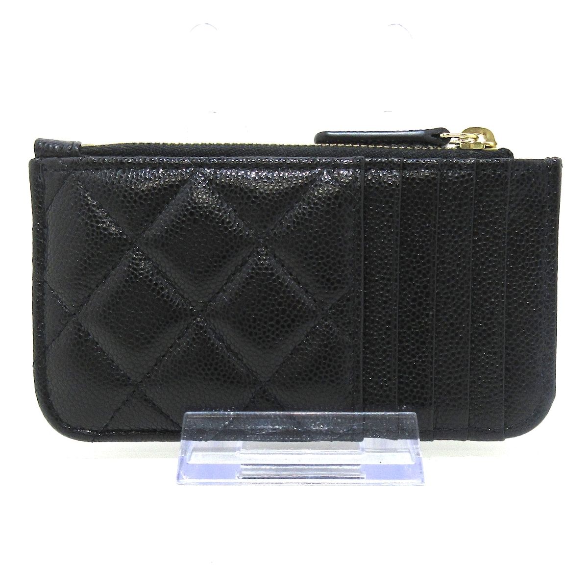 CHANEL(シャネル) コインケース美品 マトラッセ AP2570 黒 ...