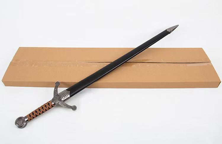 ケルト騎士剣』全長 104cm（鞘付）｜ステンレス鋼刃 × 実木皮革