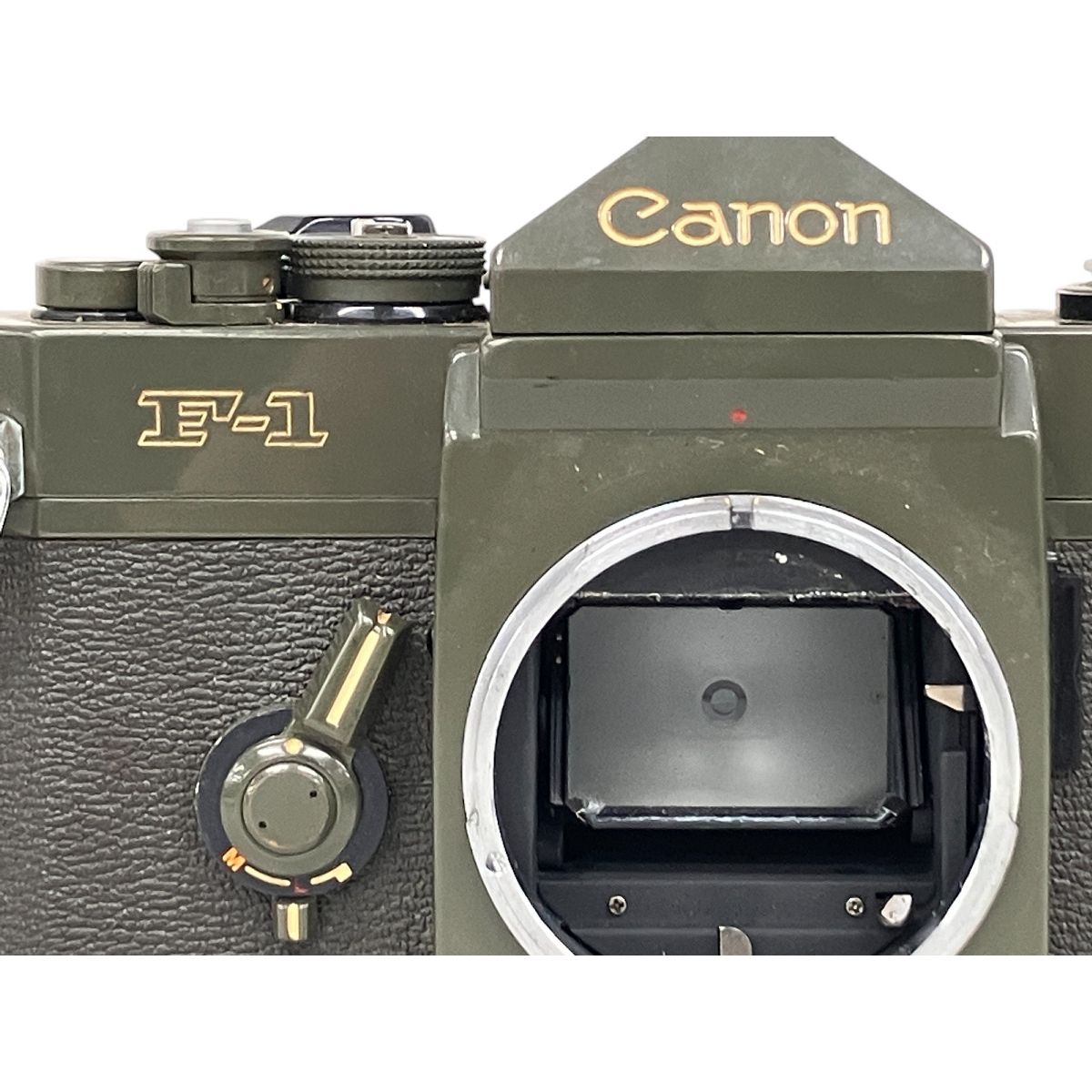 Canon F-1 OLIVE DRAB 後期 50万代 オリーブドラブ フィルム一眼