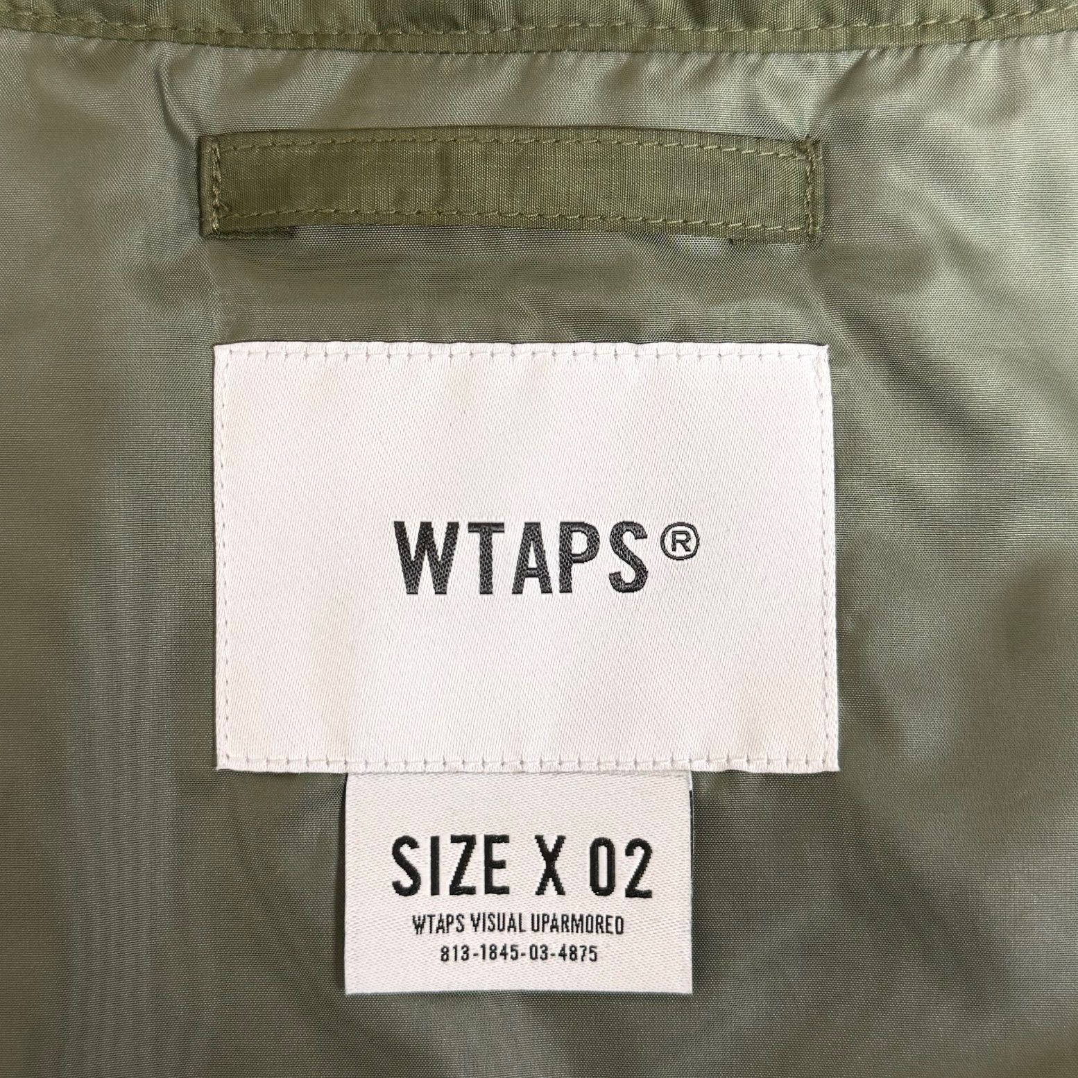 定価46200円 新品 WTAPS 23AW TRACK / PADDED / JACKET / POLY