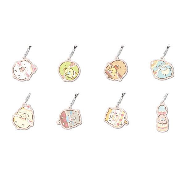 ♯Hpm16KTリラックマほっこり温泉ストラップ全6種