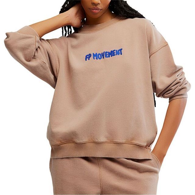 送料無料 フリーピープル レディース パーカー スウェット アウター All Star Embroidered Pullover - Women s Twig Combo