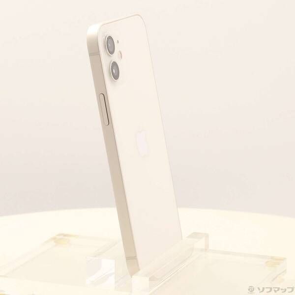 中古品〕 iPhone12 64GB ホワイト MGHP3J／A SIMフリー【276