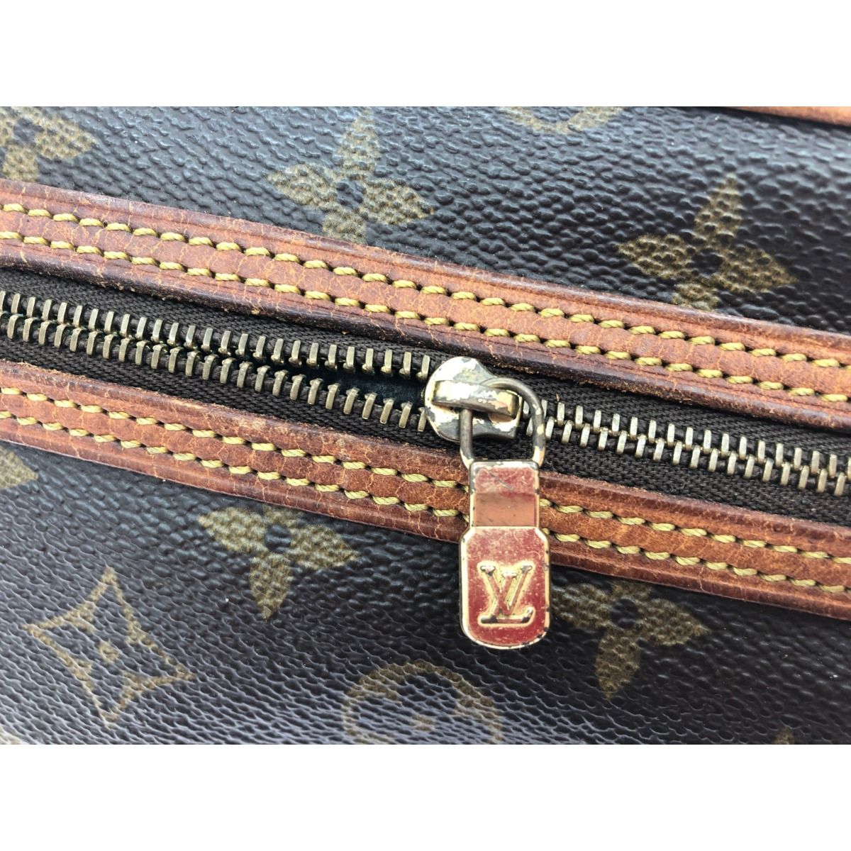 ▽▽LOUIS VUITTON ルイヴィトン モノグラム マルリードラゴンヌGM セカンドバッグ M51825 ブラウン - メルカリ