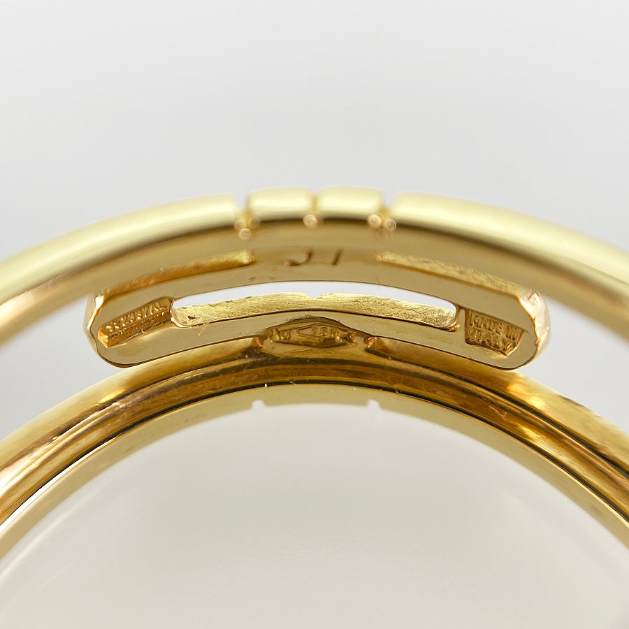 ブルガリ BVLGARI パレンテシ オープンワーク 341910 K18YG 15.5号(55  