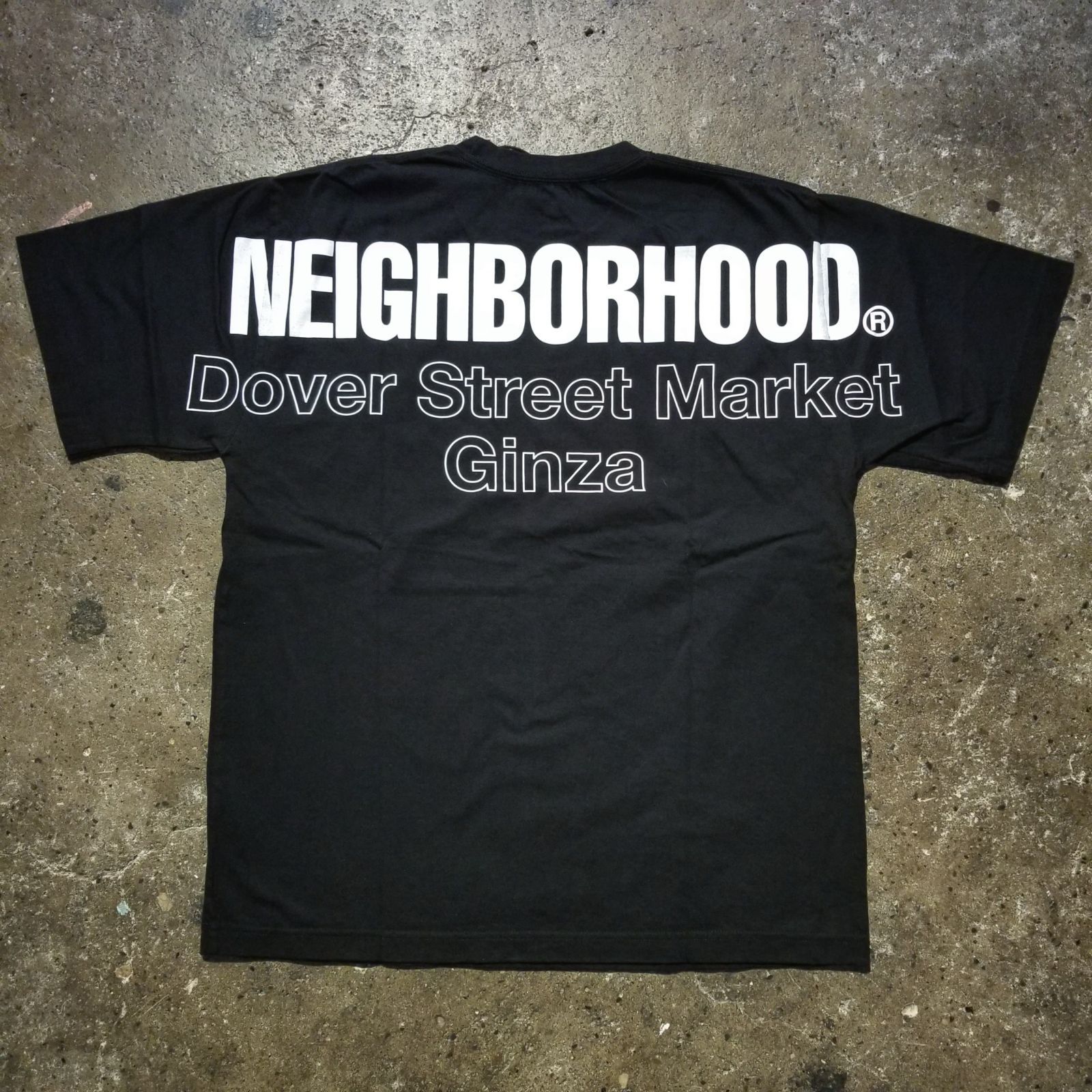 NEIGHBORHOOD 25ss DSMG Tee S/S 2 S BLACK ネイバーフッド DOVER