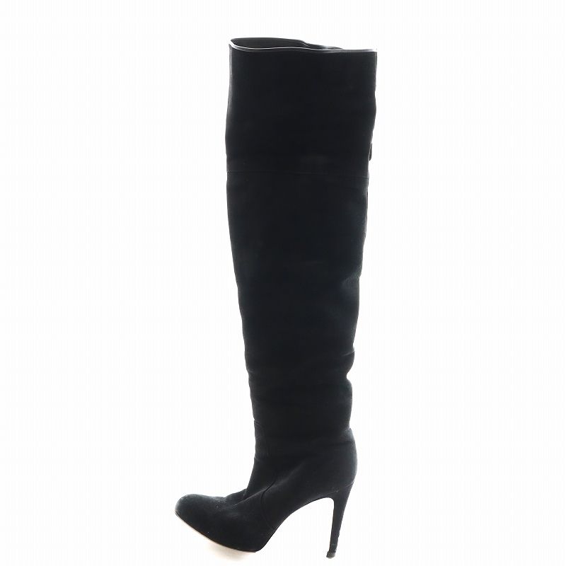 ジャンヴィトロッシ Gianvito Rossi ニーハイブーツ ピンヒール