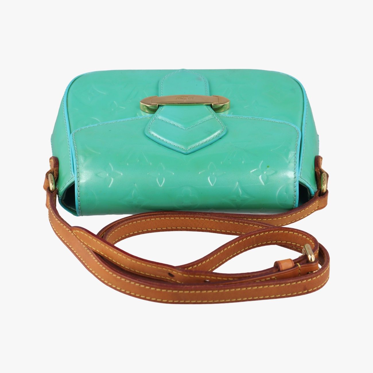 VuittonベルフラワーPMブルーラゴンヴェルニM91730FL0152